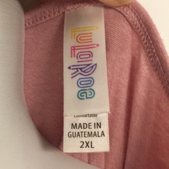 Quartz Pink Lularoe Classic T Shirt 2XL - Picture 3 of 4